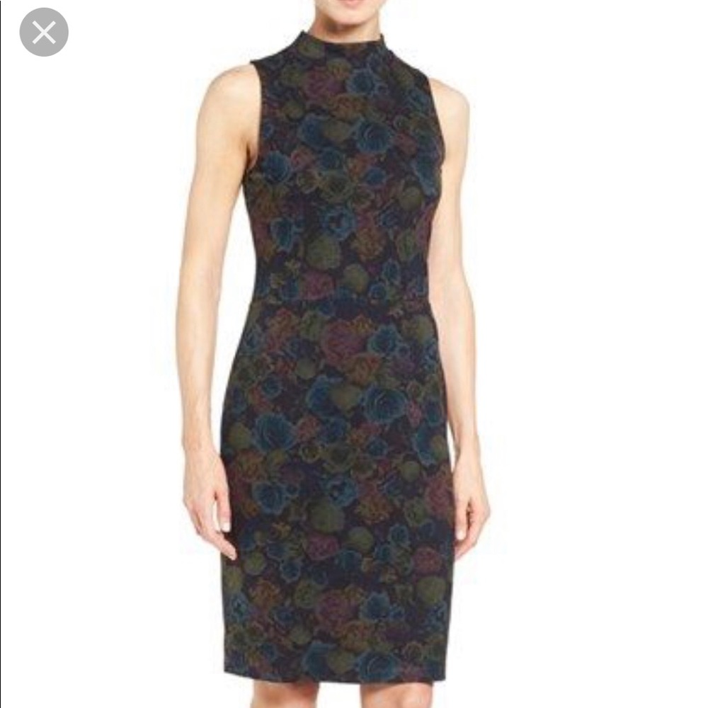 Halogen Mock Neck Dress